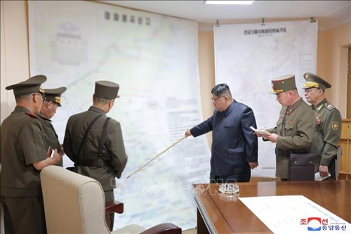 Triều Tiên vừa tập trận tấn công bằng vũ khí hạt nhân chiến thuật